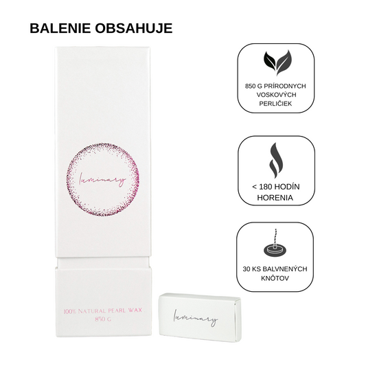 Luminary Rosé – Romantika v každom momente s prírodným perličkovým voskom