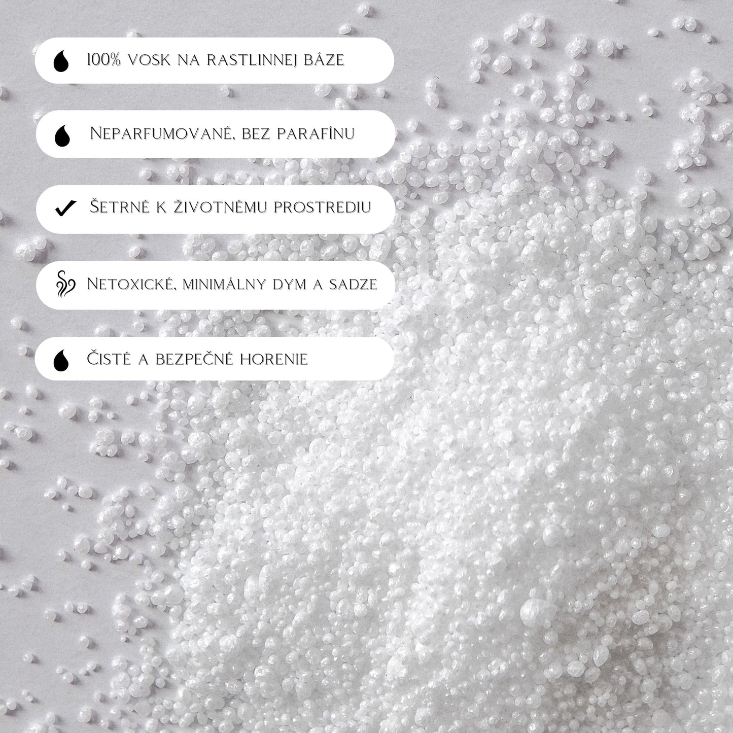Sypané perličkové sviečky - 2kg balenia + 60ks knôtov - svadba , eventy a oslavy