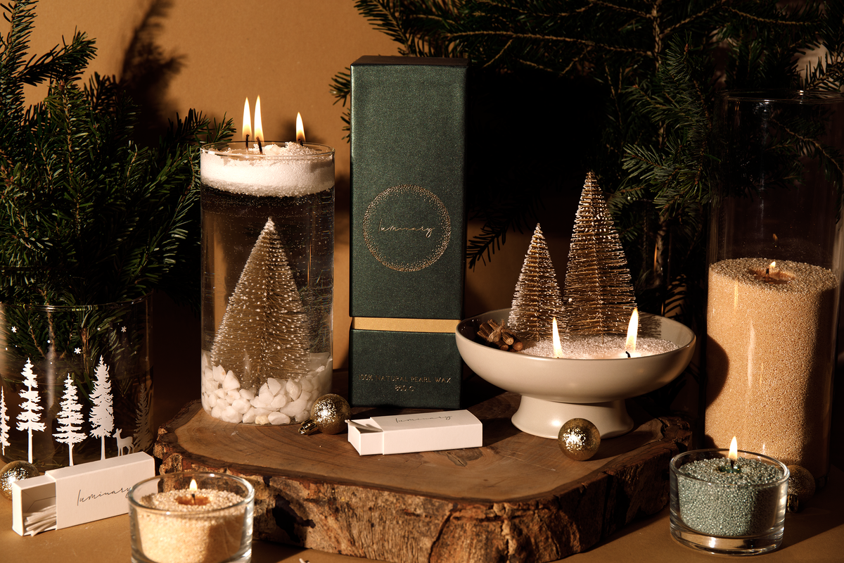Luminary Candles: Perfektné sviečky na pokoj a štýl tejto Vianočnej sezóny