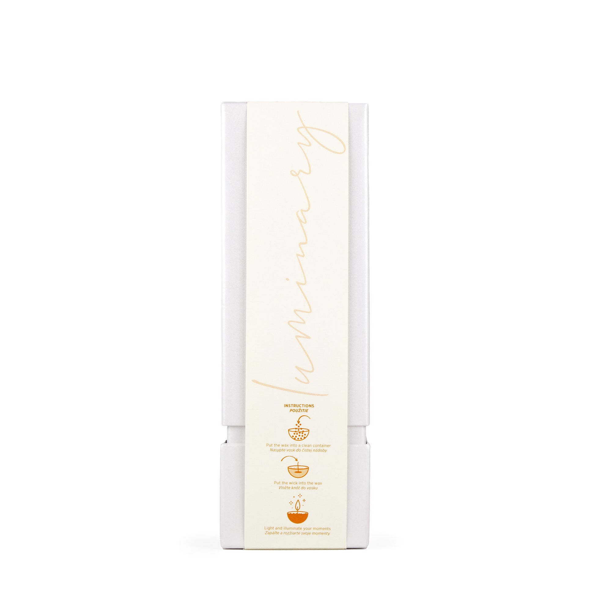 Kolekcia sviečok Luminary Candles GOLD, 100% prírodný perličkový vosk.