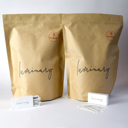 Luminary Candles Jesenný Duo Pack – 1 kg Pumpkin & 1 kg Grafit – LIMITOVANÁ EDÍCIA 🎃