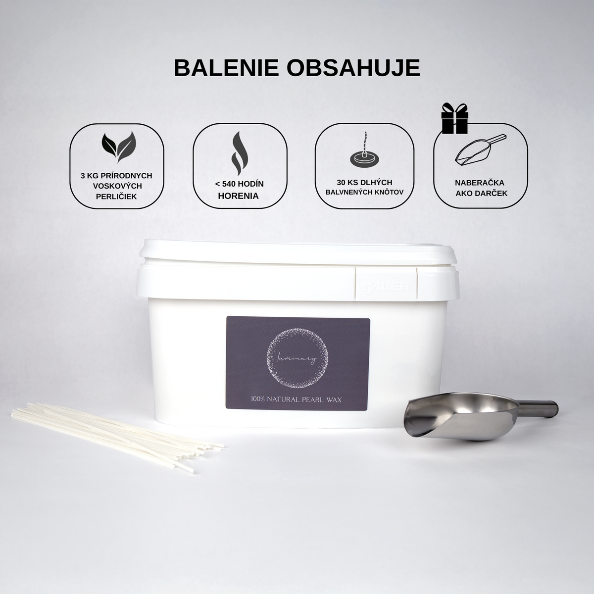 Luminary XL – 3 kg balenie pre výnimočné chvíle