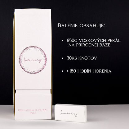 Exkluzívna darčeková sada Luminary Candles: Nadčasová grafitovo-biela elegancia pre váš domov