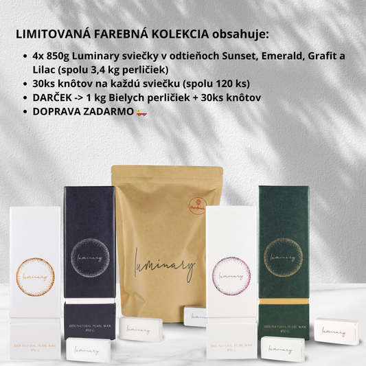 Luminary MAXI KOMBO 🔥 Najväčší set sviečok!