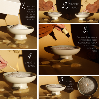 Vianočný set 🎄 Luminary Jade, Mini Lumi, Nádoba & Škoricový Éterický Olej ZADARMO!