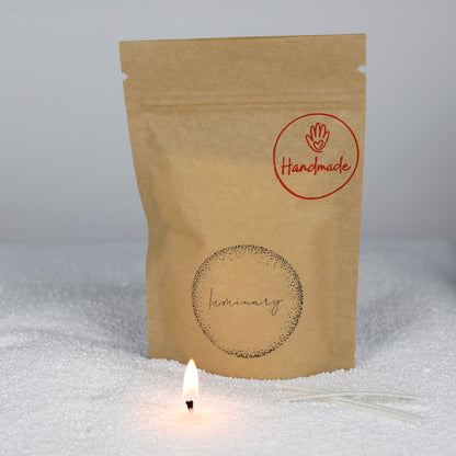 Luminary Mini 100g – Ideálny štart do sveta sviečok z prírodného perličkového vosku