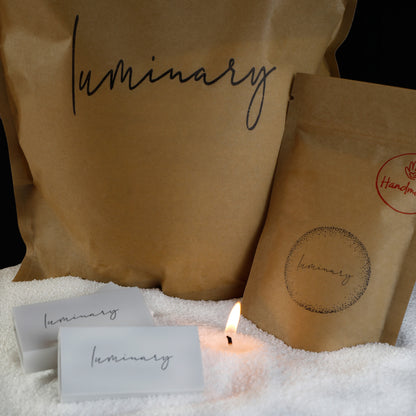 Luminary Mini 100g – Ideálny štart do sveta sviečok z prírodného perličkového vosku