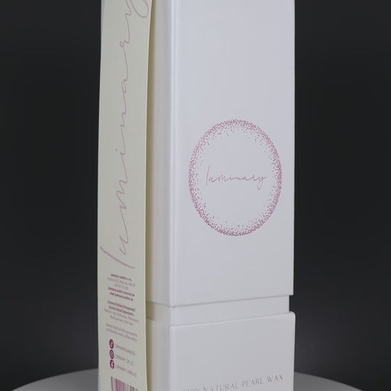 KOLEKCIA Luminary Candles ROSÉ, 100% prírodný perličkový vosk. Video produkt